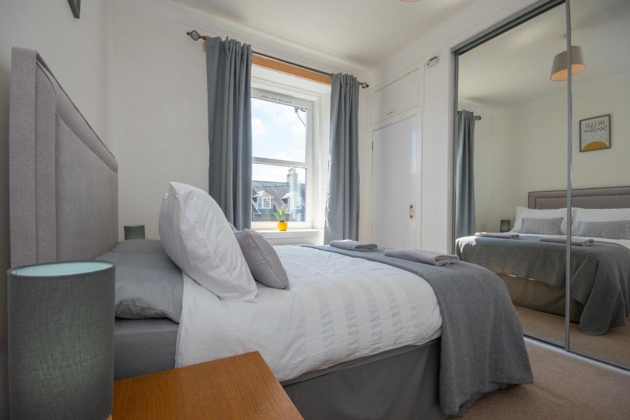 Dwellcome Home Ltd 1 Bed Apt, Half Mile To Union Street Yet Quiet, Free Parking, Fast Wifi, Ideal For Long Term Contractor, Etc Stays, Fully Equipped Kitchen, Regular Housekeeping Option - See Our Site For Assurance Aberdeen Exteriér fotografie